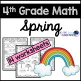 Spring Math Worksheets 4th Grade Common Core