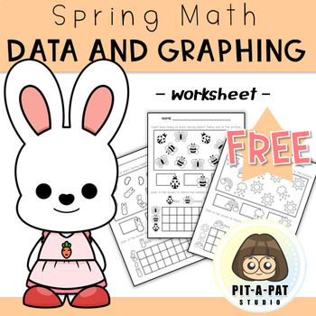 Preview of Spring Math Worksheets, Data and Graphing Worksheets