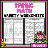 Spring Math Worksheets | Numbers to 1 000 000