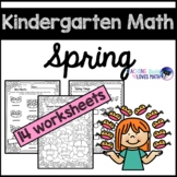 Spring Math Worksheets Kindergarten