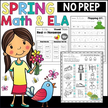 Preview of Spring Math and ELA