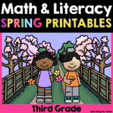 Preview of Spring Math & Literacy Printables {3rd Grade}