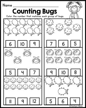 Spring Math and Literacy Printables Packet [Kindergarden] by Kaitlynn ...