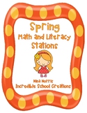 Spring Math and Literacy Stations - aligned with The Core
