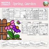 Spring Math and Literacy Worksheets | Preschool, Pre-K, Ki
