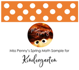 Miss Penny's Spring Math for Kindergarten!