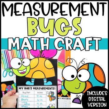 Preview of Spring Measurement Craft | Measurement Math Craft