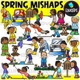 Spring Mishaps Clip Art Set {Educlips Clipart}