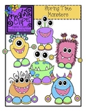 Spring Monsters {Creative Clips Digital Clipart}