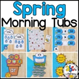 Spring Morning Tubs for 1st Grade - April/May Morning Work