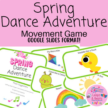 Preview of Spring Movement Game (Google Slides format)