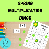 Spring Multiplication Bingo