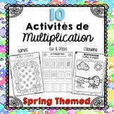 Spring Multiplication/Activités de multiplication