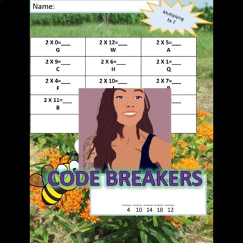 Preview of Break the Code! Spring Multiplication Riddle Decoder