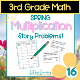 Spring Multiplication Word Problems