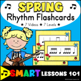 Spring Music Activities: Rhythm Flashcard Video Set: Sprin