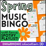 Spring Music Bingo Fun Class Positive Reward Musical Game 