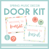Spring Music Door Decor Kit | Spring Music Room Decor