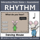 Spring Music Half Notes Interactive Rhythm Game + Assessme