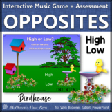 Spring Music | High and Low Interactive Music Game and Ass