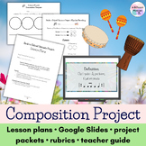 Spring Music Project - Lessons Plans and Ostinato Composit