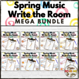 Spring Music Rhythm Write the Room - MEGA BUNDLE + Bonus!
