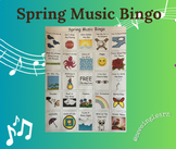 Spring Music Songs Bingo