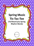 Spring Music Tic-Tac-Toe