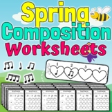 Spring Music Worksheets | Spring Composition Activities