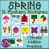 Spring Mystery Picture | Addition Practice