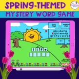Spring Mystery Word Open-Ended Reinforcer for Speech Thera