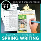 Spring Narrative Writing Prompts & Activities for Spring |
