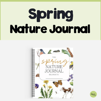 Preview of Spring Nature Journal for Nature Study