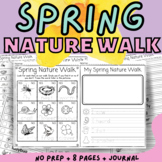 Spring Nature Walk Scavenger Hunt / Outdoor Education