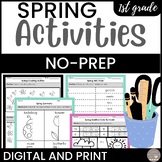 Spring No-Prep Activities