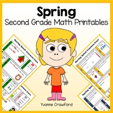 Spring No Prep Math Worksheets | 2nd Grade | Math Morning 