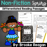 Spring Non-Fiction Differentiated Reading Passages and Questions