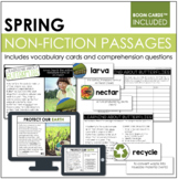 Spring Non-Fiction Passages Print and Digital