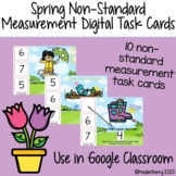 Spring Non-Standard Measurement Digital Task Cards {Distan