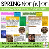 Spring Nonfiction Earthworms, Frogs, Rainbows, Rabbits