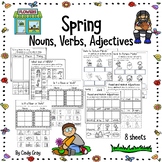 Spring Nouns, Verbs & Adjectives