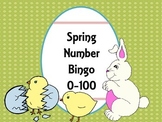 Spring Number Bingo
