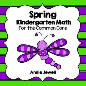 Preview of Spring Kindergarten Math Activities and Worksheets