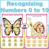 Spring Number Find And color | Recognizing Numbers 0 to 10