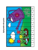 Spring Number Order Puzzles