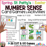 Spring Number Sense Games & Activities | Kindergarten | 1st Grade