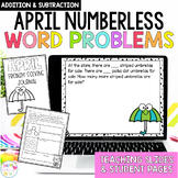 Spring Addition and Subtraction Word Problems 1st Grade Ma