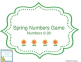 Spring Numbers 0-30 Game