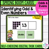 Spring Odd and Even Numbers  BOOM™ Cards Standard 2.OA.C3