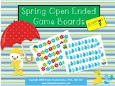Spring Open Ended Gameboards Free!